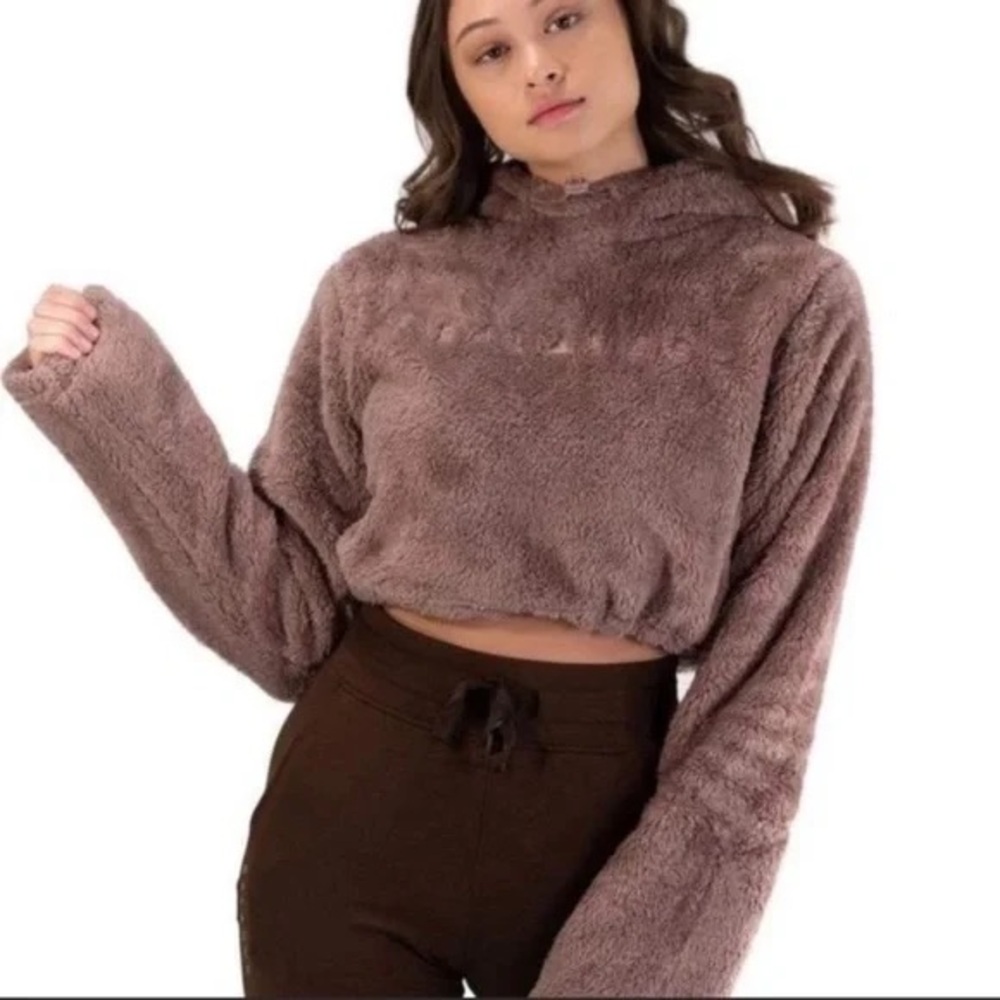 Balance Athletica Cropped Sherpa Hoodie
